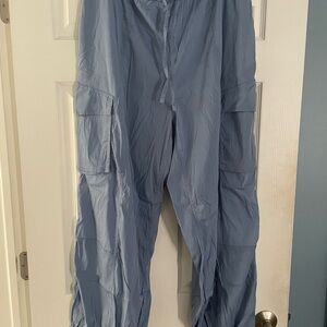 Lululemon Athletica Blue Cargo Pants Relaxed Fit